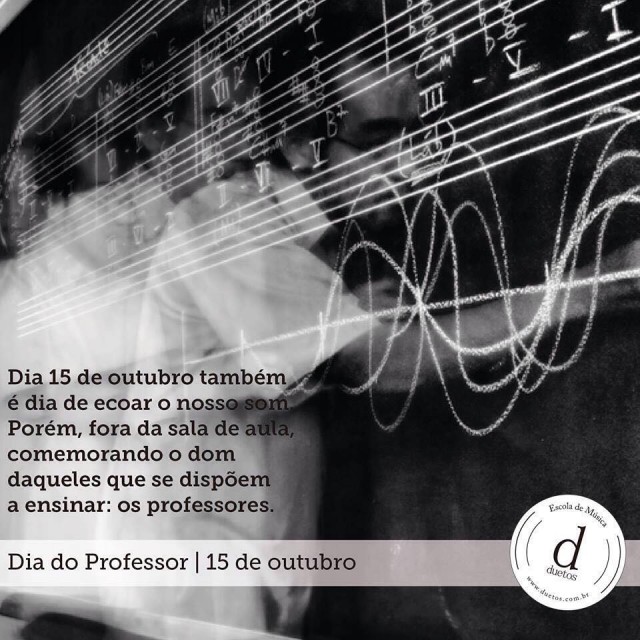 Feriado – Dia do Professor